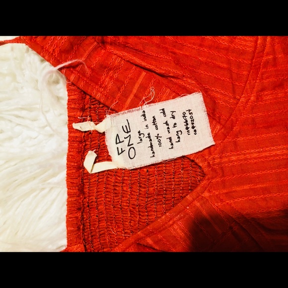 FREE PEOPLE LACE CROP TOP - Picture 3 of 3